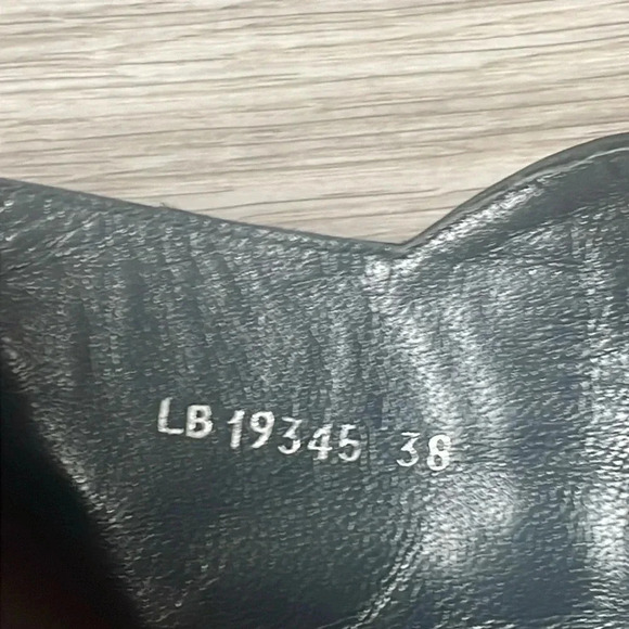 STUART WEITZMAN X RUSSELL & BROMLEY BLACK LEATHER HEELED PLATFORM ANKLE BOOTS 38 - Picture 10 of 12